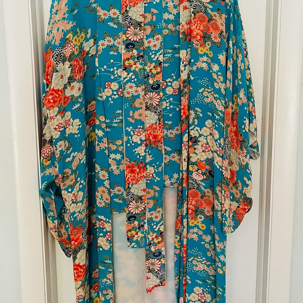Vintage Japanese made Kimono robe
